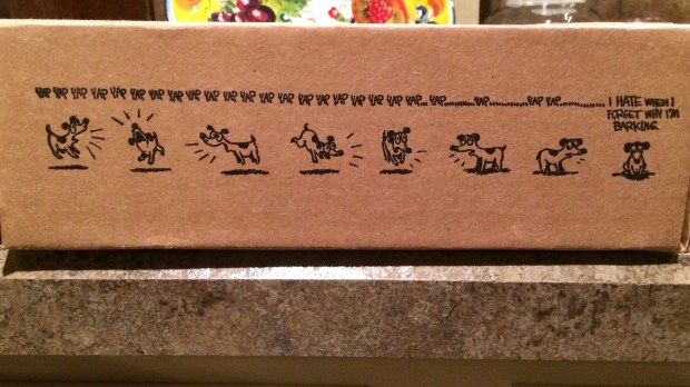 barkbox large cartoon