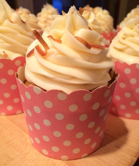 single cupcake carrot